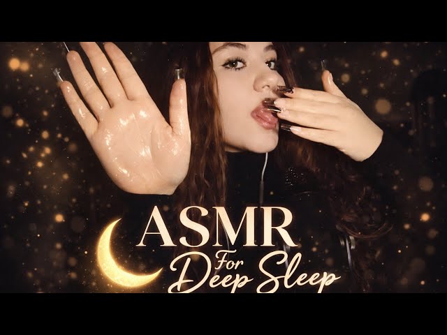ASMR for Sleep: Face Massage & Spit Painting