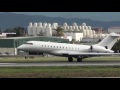 Private Bombardier BD 700 1A10 Global 6000 9H-GVG Landing Malaga LEMG