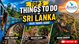 Top 5 Things To Do in Sri Lanka in 2026 | Ultimate Travel Guide