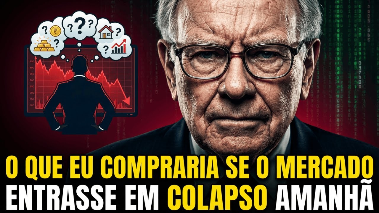 A Bolsa Vai Cair? Veja Onde Alocar Seu Dinheiro na Próxima Crise | Warren Buffett Estrategia