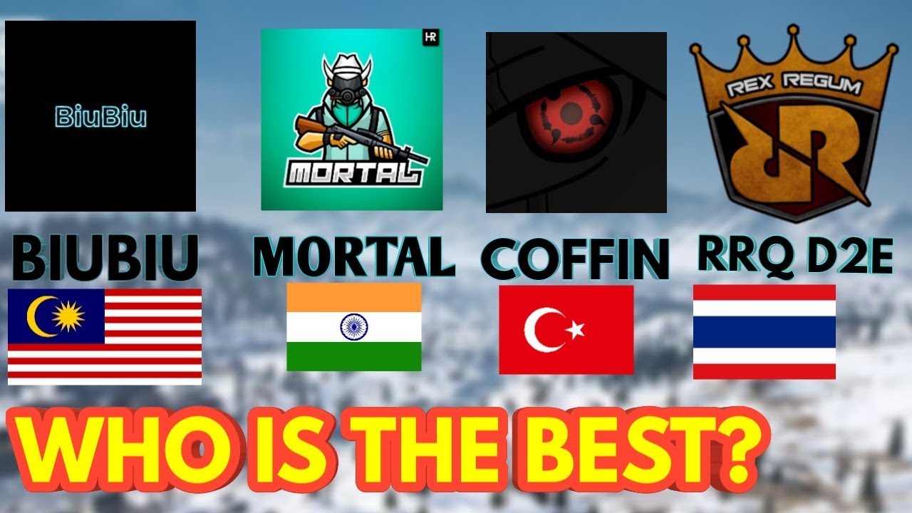MORTAL VS COFFIN VS BIUBIU VS RRQ D2E • PUBG MOBILE BEST PRO PLAYERS
