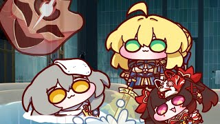 Saber Joined Trailblazer's Bath, But Sparkle...