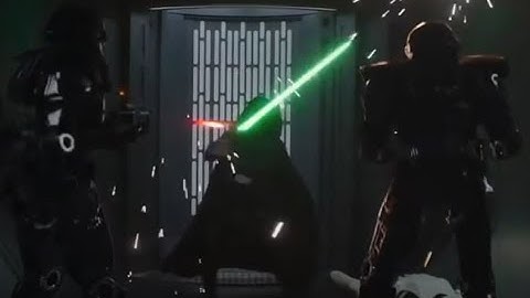 Luke Skywalker Hallway Scene But With The Force Theme