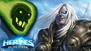 Arthas' Death Coil Domination!💀| Heroes of the Storm (Hots) Lich King Gameplay