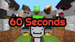Minecraft Speedrunner 5 Hunters Finale Rematch In 60 Seconds