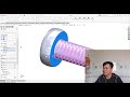 SolidWorks 3D CAD Tutorial  Butterfly Valve Parts &amp; Assembly PART 02