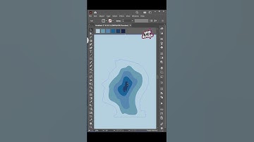 Paper Cut Effect In  #adobeillustrator #youtubeshorts