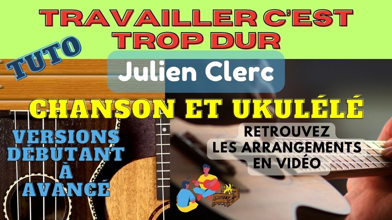 Travailler c'est trop dur - Julien Clerc - Zachary Richard - Chanson et