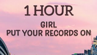 Ritt Momney - Girl put your records on (Lyrics) 🎵1 Hour