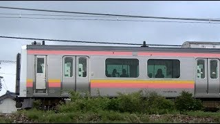 信越本線上り始発420M E129系A15編成