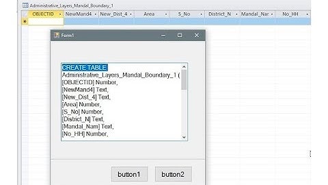CSharp - Access - OLEDB - Generate create table sql statement from access table