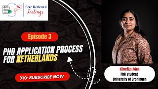 Episode 3: Applying to Graduate School in the Netherlands | A Guide to Dutch PhD Life with Niharika