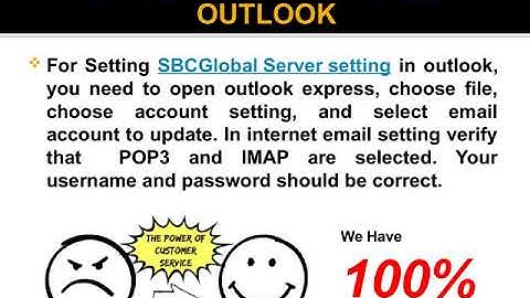 SBCGlobal Net Email Server Setting | SBCGlobal Email Server Settings | SBCGlobal outlook settings