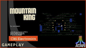 Mountain King CBS for Atari 5200 [gameplay]