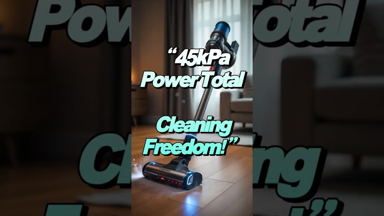 Armo S16 Pro 💨 45kPa Power Meets Smart Cordless Design