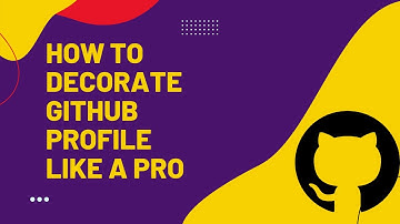 Impressive Github Profile README | Improve your Github Profile | less than 5 minutes