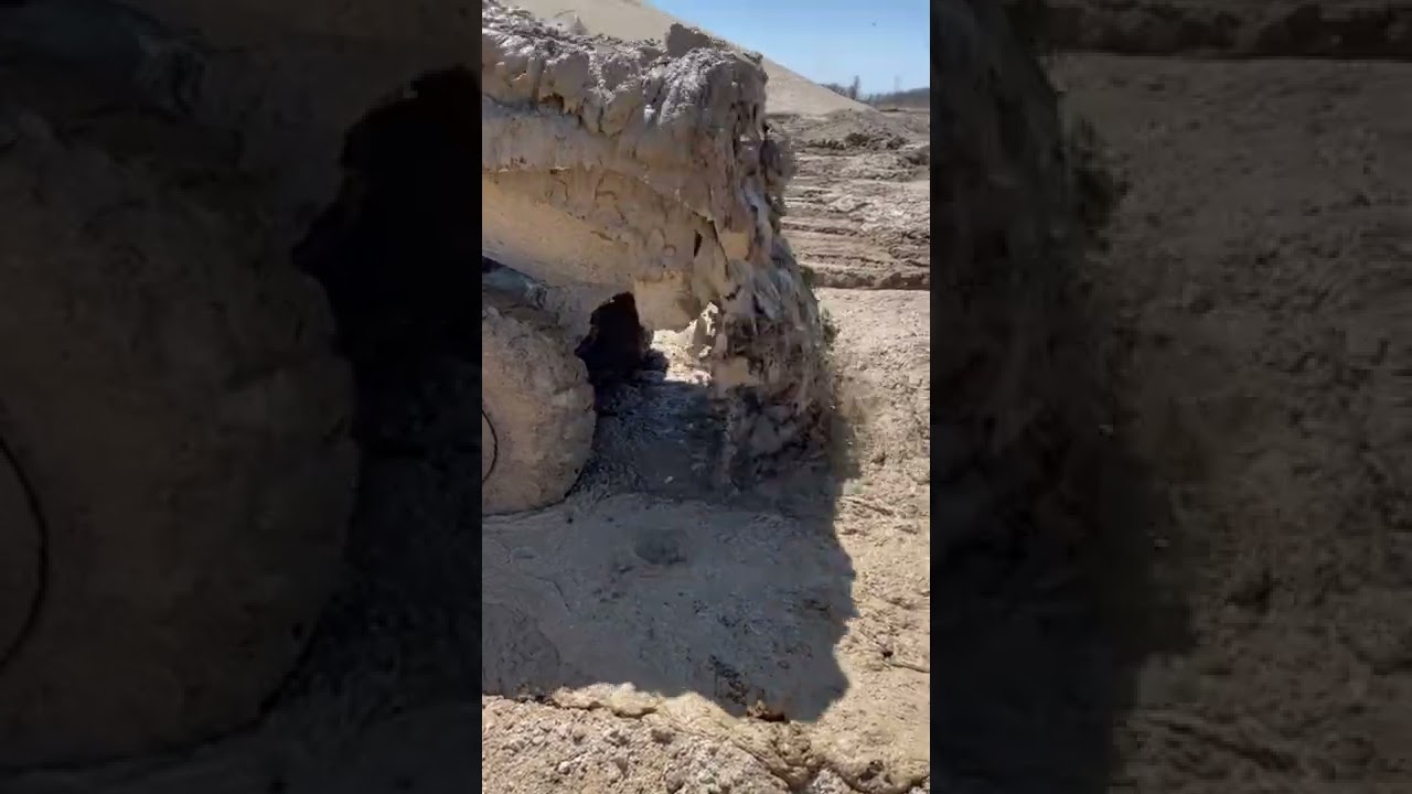 Cleaning Sludge from Sediment Ponds