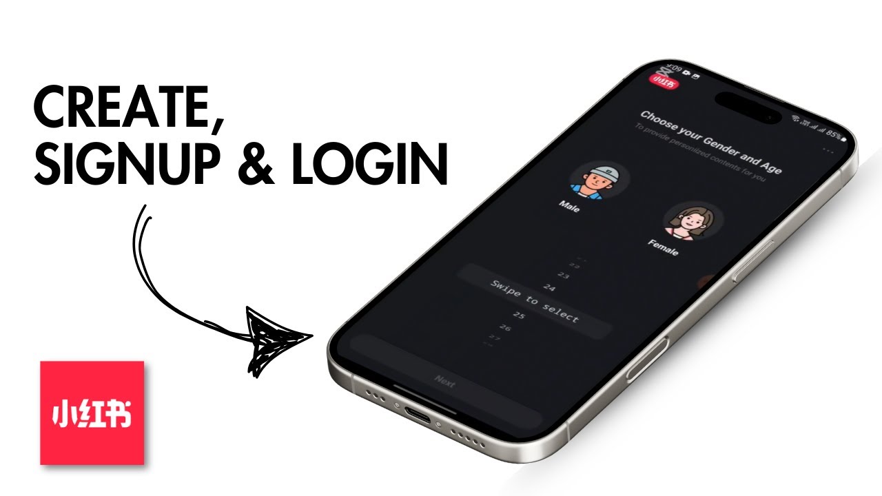 Rednote Createaccount REDNOTE SIGNIN: How to Signup or Login on REDNOTE App | Create Rednote ...