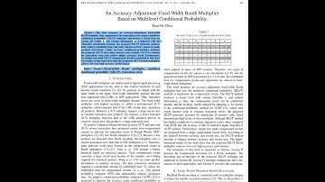 An Accuracy-Adjustment Fixed-Width Booth Multiplier Based on Multilevel Conditional Probability