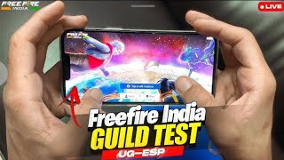 Live Ug Empire Guild Test Is Back Show Your 1V4 Skilu??Free Fire Live