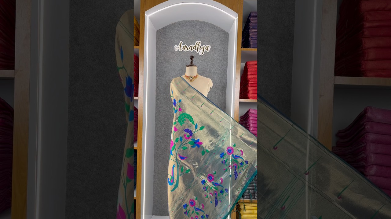 Pure Paithani Pallu All-over Zari Weaving Dupatta