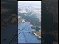 Flying over Germany and the river Rhine with Air Berlin #shorts #wingview