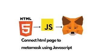 Connect html page to metamask using javascript