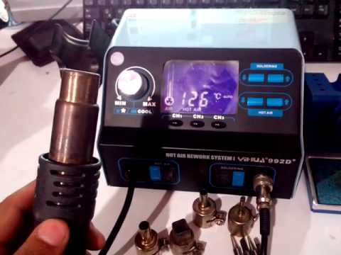 Yihua 992d+ 2da generacion hot air rework station