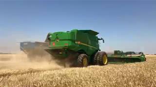2018 Texas Wheat Harvest- Thurman Harvesting