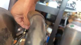 20260718 Alltrade TRADESPRO gallon Air Compressor check valve replacement getting it out