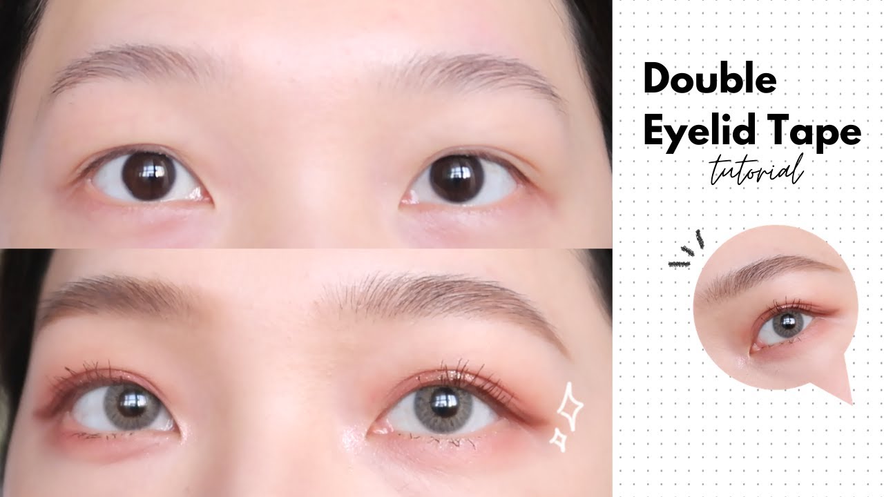 我怎麼貼雙眼皮貼👀零工具、自然隱形、好上手How to Use Double Eyelid  