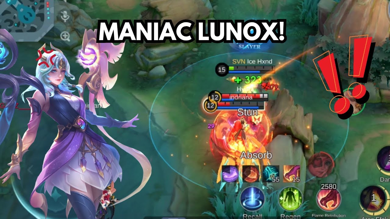 LUNOX META?! Maniac Tanpa Ampun di Ranked ML