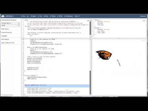 tween.js multiple object animated together
