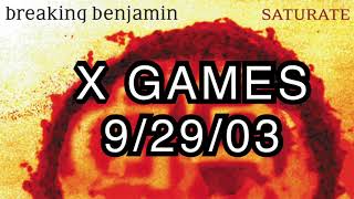 Breaking Benjamin LIVE FULL SHOW ( X Games ) 9/29/03