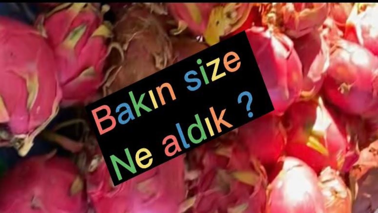 Bu meyveyi hiç yediniz mi? Biz de yememiştik!!!