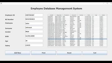 How to Create an Employee Database Management System in Java Eclipse – Part 2 of 2