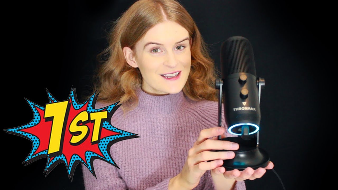 Is this the next No.1 ASMR Microphone?! - 🎤 Thronmax review + Unboxing 😴