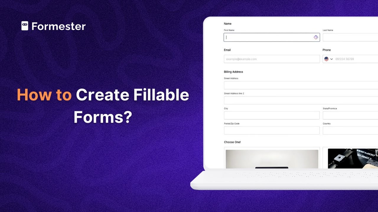How to Create Fillable Forms Using Formester (For Free) - YouTube