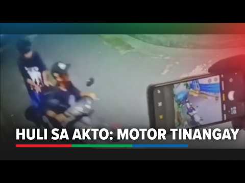 2 binatilyo arestado sa pagnanakaw ng motor sa Pasig | ABS-CBN News