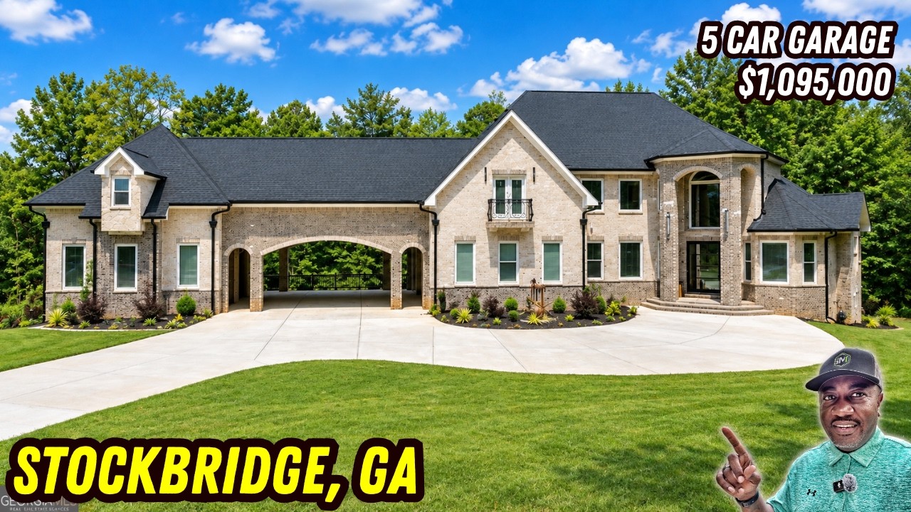 Inside a $1.095M Stockbridge GA Luxury Home—with a 5-Car Garage!