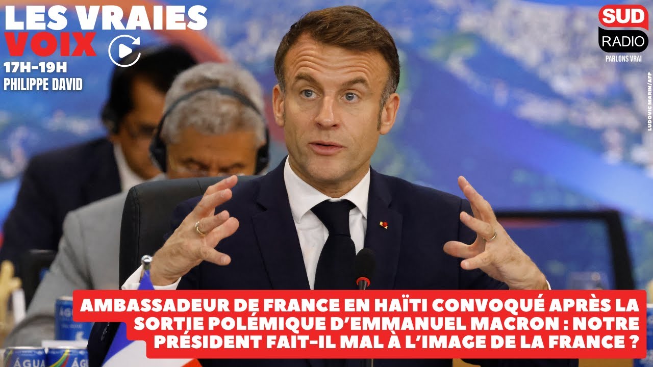 Dirigeants haïtiens "complètement cons" : Emmanuel Macron fait-il mal à l'image de la France ?