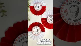 23 Nisan Süslemeleri #23nisan #23nisankutluolsun  #süsleme #shorts