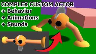 SM64 Decomp - Custom Actor Tutorial (Modelling, texturing, rigging, animating, custom behavior, etc)