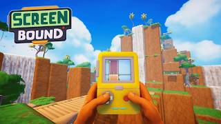 Screenbound—Demo Gameplay | Discover A Dual Reality Through the Qboy!—A Blend of 2D & 3D Platforming