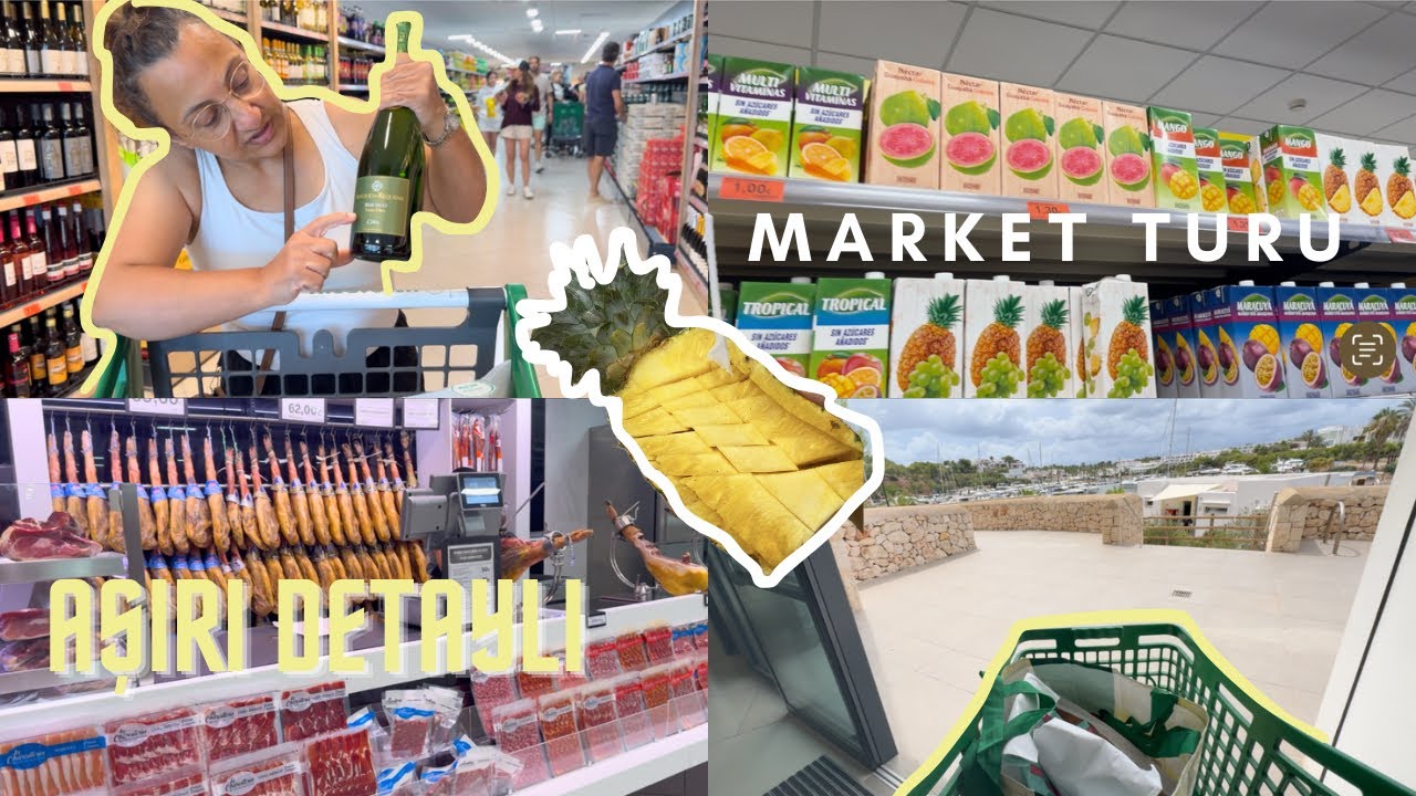 Mallorca “Mercadona” Market Turu 🛒 | İspanya’da Fiyatlar Ne Kadar? #ispanya #mallorca #calador 