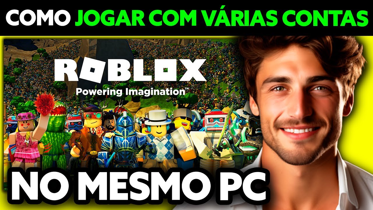 Como Jogar Com Varias Contas do Roblox no Mesmo PC (2025) - Passo a ...