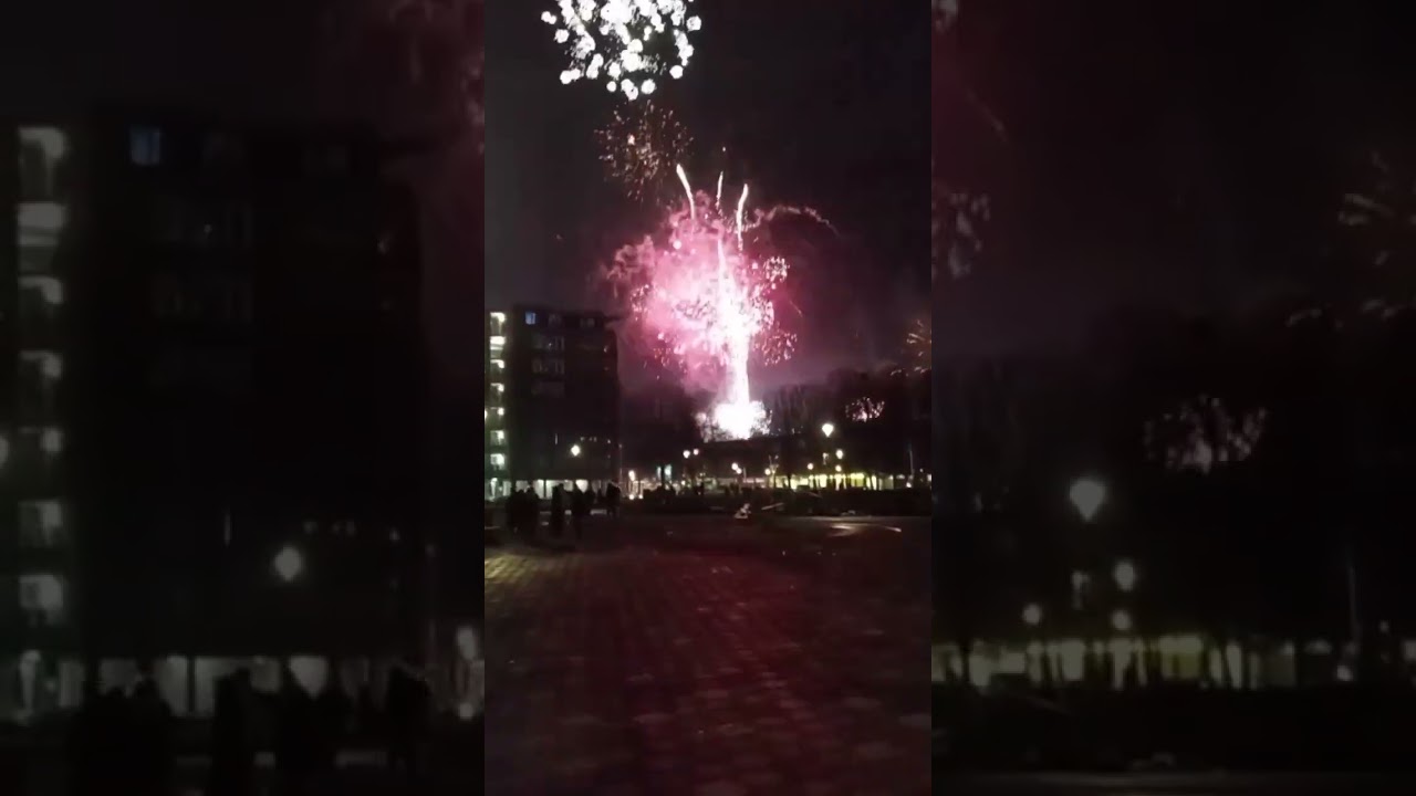 Oud en nieuw 2025 / 2026 tuinzicht Breda 