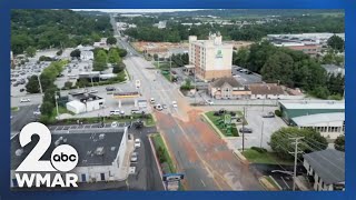 Major water main break in Baltimore County leaves businesses out to dry