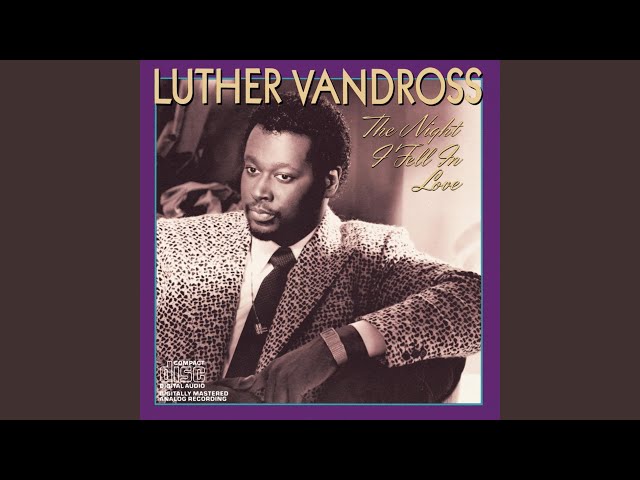 Luther Vandross - My Sensitivity