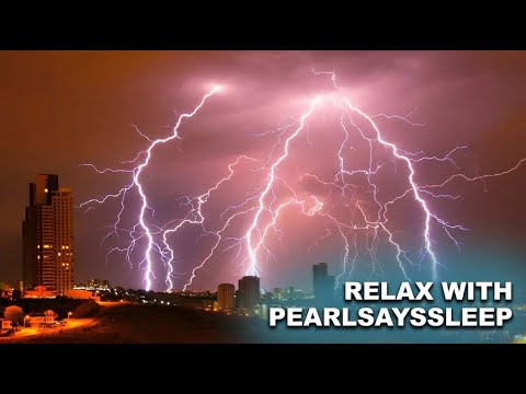 Deep Sleep Guaranteed | 2 Hours of Heavy Rain & Distant Thunder